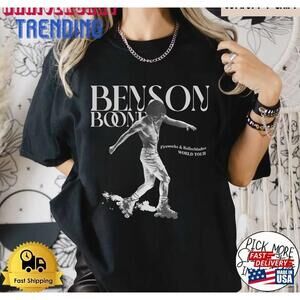 Limited Bensoon Booone Fireworks And Rollerblades World Tour Shirt Unisex